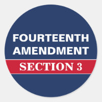 Décima Quarta Alteração Seção 3 Constituição