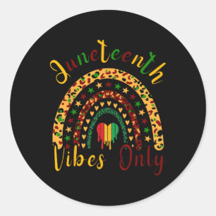 Adesivo Redondo Décima Sétima Víbias Apenas Leopard Rainbow Juneth