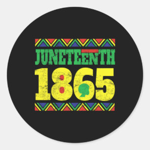 Adesivo Redondo Décimo De Junho De 1865 É O Hist Negro Do Dia Da I