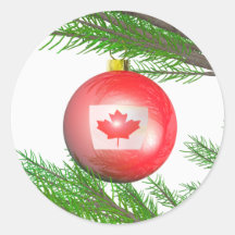 Decoração de Árvore de Natal Canadense