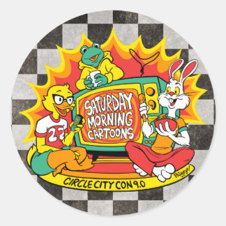 Adesivo Redondo decoração do laptop