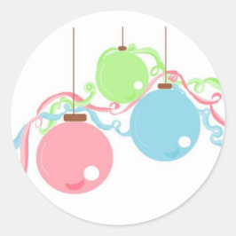 Adesivo Redondo Decorações Ornamentais Penduradas
