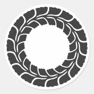 Adesivo Redondo [Dedos Familiares] Flores