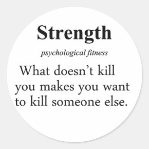 Adesivo Redondo Definição da força