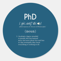 definição de phd engraçada
