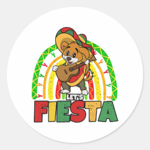Adesivo Redondo Deixe Fiesta Dog