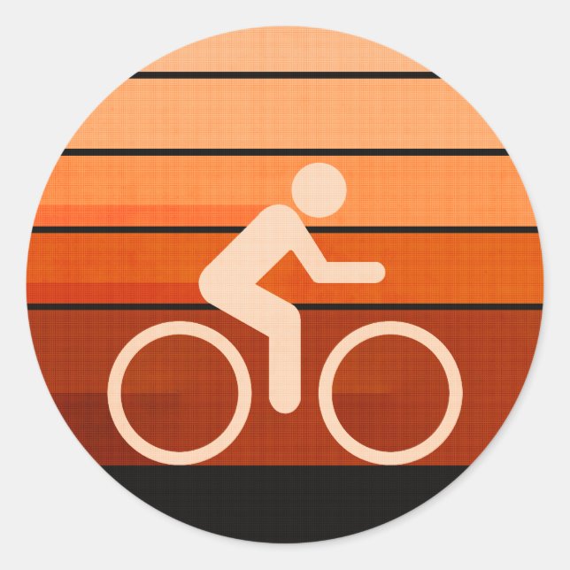 Adesivo Redondo Deixe-o rolar (Frente)