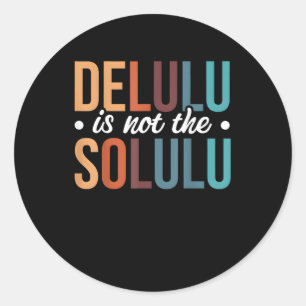 Adesivo Redondo Deluluu Fala, Eu Escuto