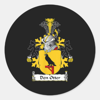Adesivo Redondo Den Otter Casaco de Braços - Proteção para a Famíl