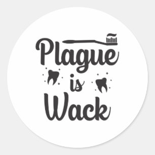 Adesivo Redondo Dentista Dentário Dente Boca Dente Dente Dente En