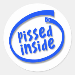 Adesivo Redondo Dentro piscada