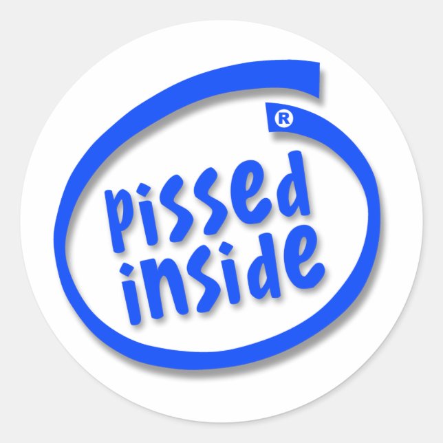 Adesivo Redondo Dentro piscada (Frente)