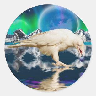 Adesivo Redondo DEPOSITÁRIO da série de MUNDOS