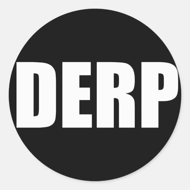 ADESIVO REDONDO DERP (Frente)
