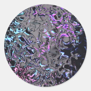 Adesivo Redondo Desastre de anos 80