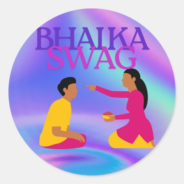 Adesivo Redondo Descrição (Hindi + English Mi (Frente)