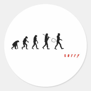 Adesivo Redondo Desculpe-me por estar farta!