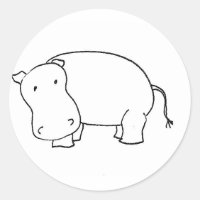 Desenho de linha do hipocampo cônico cúmulo