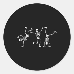 Adesivo Redondo Desenhos Dançando Desafio da Dança das Bruxas Assu