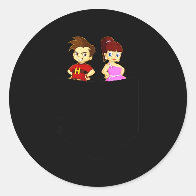 Adesivo Redondo Desi Bollywood Movies Hum Tum On Valentines Day  (Frente)