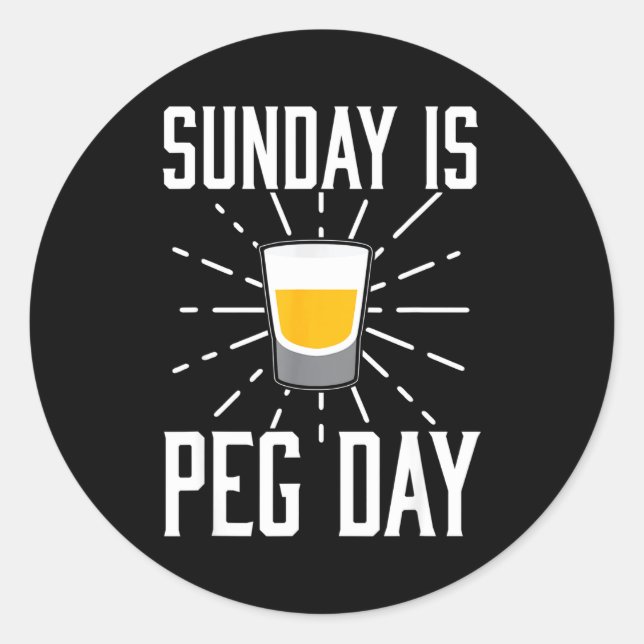 Adesivo Redondo Desi Punjabi Funny Peg Day Sikh Quote Gift  (Frente)