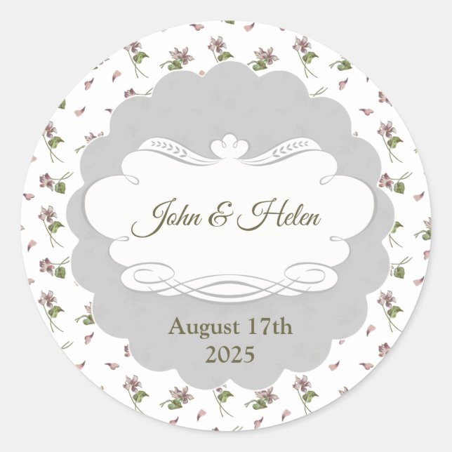 Adesivo Redondo Design (Frente)