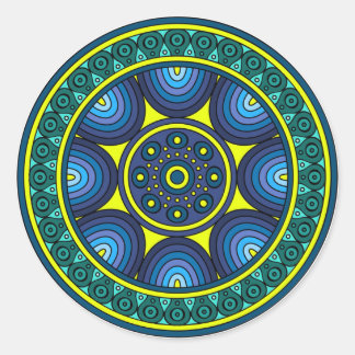 Adesivo Redondo Design autocolante 3
