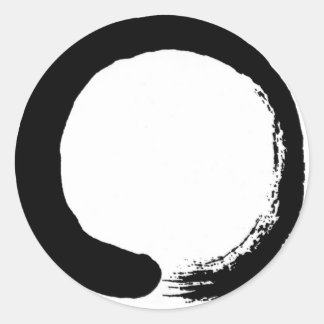 Adesivo Redondo Design de círculo Zen