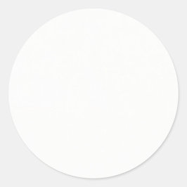 Adesivo Redondo Design de Estilo de Vida Acadêmico Moderno