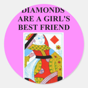 Adesivo Redondo design de jogador de ponte duplicado