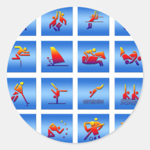 Adesivo Redondo Design de jogos