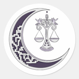 Adesivo Redondo Design de logotipo