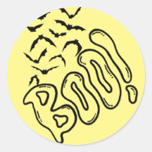 Design de Spooky Bats e Boo Halloween