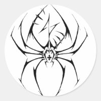 Design de Tatuagem de Aranha Tribal