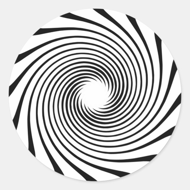 Adesivo Redondo Design de Unidade de Warp (Frente)