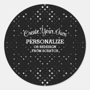 Adesivo Redondo Design Do Zero -