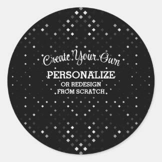 Adesivo Redondo Design Do Zero -