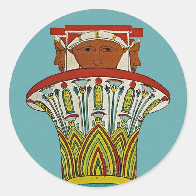 Adesivo Redondo Design egípcia nº 3 em Emporio Moffa (Frente)
