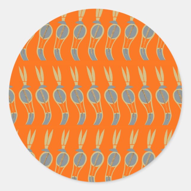 Adesivo Redondo Design Egípcio 8 em Emporio Moffa (Frente)