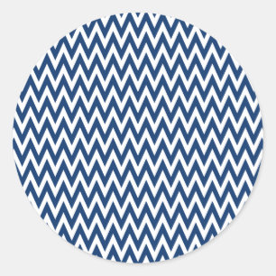 Adesivo Redondo Design Elegante do marinho