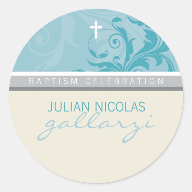 Adesivo Redondo DESIGN PERSONALIZADO: Suzana Sticker: (Frente)