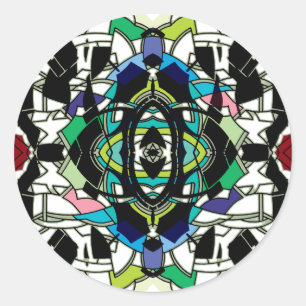 Adesivo Redondo Design verificado