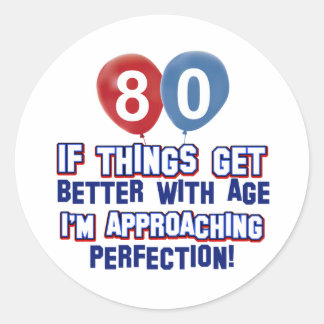 Adesivo Redondo designs de 80
