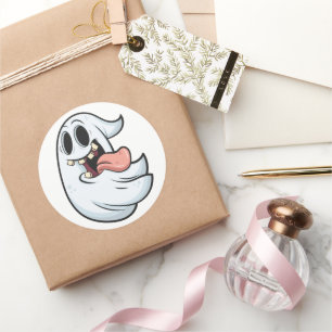 Adesivo Redondo Designs de Halloween