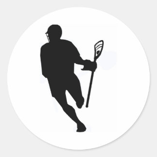 Adesivo Redondo Designs de Lacrosse IRoll Sticker