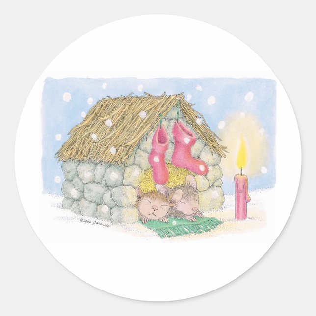 Adesivo Redondo Designs para mouse doméstico® (Frente)