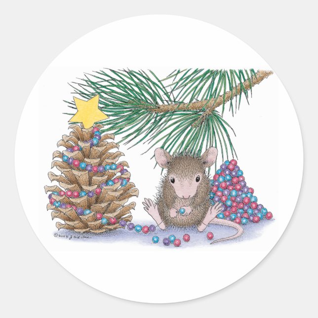 Adesivo Redondo Designs para mouse doméstico® (Frente)