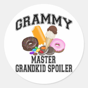 Adesivo Redondo Desmancha prazeres Grammy do Grandkid