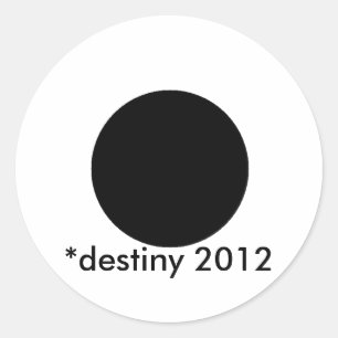 Adesivo Redondo *destino 2012 BlackcSqCircleTrans-3