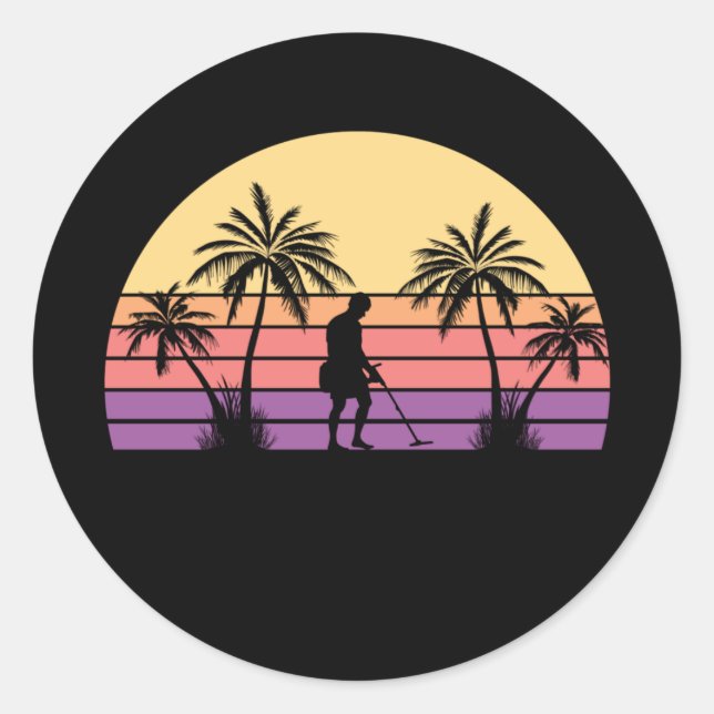 Adesivo Redondo Detector de metais Sondeln (Frente)